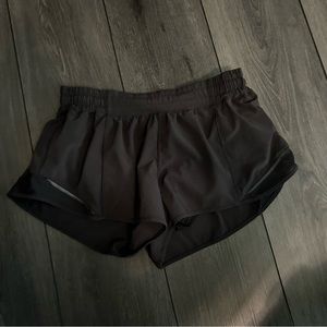 Lululemon Black Hotty Hot Shorts